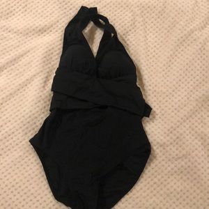 Sexy Black One-piece Swimsuit